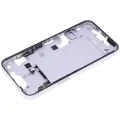 Mid-Frame Housing  W/ Small Parts For iPhone 14 (EU / Global Version) (Used OEM Pull: Grade C) (Purple)