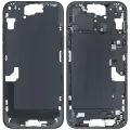 Mid-Frame Housing  W/ Small Parts For iPhone 15 Plus (US Version) (Used OEM Pull: Grade C) (Black)