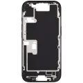 Mid-Frame Housing  W/ Small Parts For iPhone 16 Pro (EU / Global Version) (Used OEM Pull: Grade B) (Black Titanium)