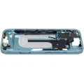 Mid-Frame Housing  W/ Small Parts For iPhone 16 (EU / Global Version) (Used OEM Pull: Grade C) (Teal)