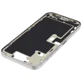 Mid-Frame Housing  W/ Small Parts For iPhone 16 Pro Max (EU / Global Version) (Used OEM Pull: Grade C) (White Titanium)