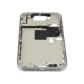 Mid-Frame Housing  W/ Small Parts For iPhone 16 Pro Max (EU / Global Version) (Used OEM Pull: Grade C) (White Titanium)