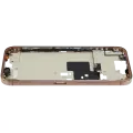 Mid-Frame Housing  W/ Small Parts For iPhone 16 Pro Max (EU / Global Version) (Used OEM Pull: Grade C) (Desert Titanium)