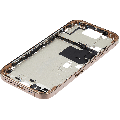 Mid-Frame Housing  W/ Small Parts For iPhone 16 Pro (EU / Global Version) (Used OEM Pull: Grade C) (Desert Titanium)