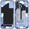 Mid-Frame Housing  W/ Small Parts For iPhone 16 Plus (EU / Global Version) (Used OEM Pull: Grade C) (Ultramarine)