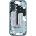Mid-Frame Housing  W/ Small Parts For iPhone 16 Plus (EU / Global Version) (Used OEM Pull: Grade C) (Teal)