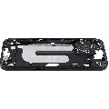 Mid-Frame Housing  W/ Small Parts For iPhone 16 Plus (EU / Global Version) (Used OEM Pull: Grade C) (Black)