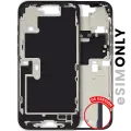 Mid-Frame Housing  W/ Small Parts For iPhone 16 Pro Max (US Version) (Used OEM Pull: Grade C) (Black Titanium)