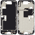 Mid-Frame Housing  W/ Small Parts For iPhone 16 Pro Max (US Version) (Used OEM Pull: Grade C) (Black Titanium)