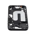 Mid-Frame Housing  W/ Small Parts For iPhone 16 (US Version) (Used OEM Pull: Grade C) (Black)