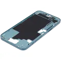 Mid-Frame Housing  W/ Small Parts For iPhone 16 Plus (EU / Global Version) (Used OEM Pull: Grade B) (Teal)