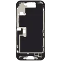 Mid-Frame Housing  W/ Small Parts For iPhone 16 Pro Max (US Version) (Used OEM Pull: Grade B) (Black Titanium)