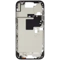 Mid-Frame Housing  W/ Small Parts For iPhone 16 Pro Max (US Version) (Used OEM Pull: Grade B) (Black Titanium)