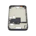 Mid-Frame Housing  W/ Small Parts For iPhone 16 Pro Max (US Version) (Used OEM Pull: Grade B) (Black Titanium)
