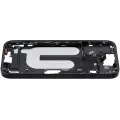 Mid-Frame Housing  W/ Small Parts For iPhone 16 (US Version) (Used OEM Pull: Grade B) (Black)