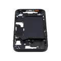 Mid-Frame Housing  W/ Small Parts For iPhone 15 (US Version) (Used OEM Pull: Grade C) (Black)