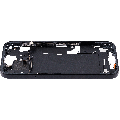 Mid-Frame Housing  W/ Small Parts For iPhone 15 (US Version) (Used OEM Pull: Grade C) (Black)