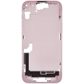 Mid-Frame Housing W/ Small Parts For iPhone 15 Plus (EU / Global Version) (Used OEM Pull: Grade B) (Pink)