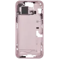 Mid-Frame Housing W/ Small Parts For iPhone 15 Plus (EU / Global Version) (Used OEM Pull: Grade B) (Pink)