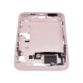 Mid-Frame Housing W/ Small Parts For iPhone 15 Plus (EU / Global Version) (Used OEM Pull: Grade B) (Pink)