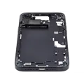 Mid-Frame Housing  W/ Small Parts For iPhone 15 Plus (EU / Global Version) (Used OEM Pull: Grade B) (Black)