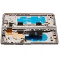 Inner OLED Assembly With Frame For Samsung Galaxy Z Fold 4 5G (US & International) (Used OEM Pull: Grade B/C) (Beige)