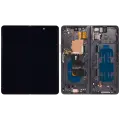Inner OLED Assembly With Frame For Samsung Galaxy Z Fold 4 5G (US & International) (Used OEM Pull: Grade B/C) (Phantom Black)