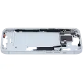 Mid-Frame Housing  W/ Small Parts For iPhone 15 (US Version) (Used OEM Pull: Grade C) (Blue)