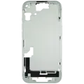 Mid-Frame Housing  W/ Small Parts For iPhone 15 (US Version) (Used OEM Pull: Grade C) (Green)