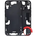 Mid-Frame Housing  W/ Small Parts For iPhone 15 (EU / Global Version) (Used OEM Pull: Grade C) (Black)