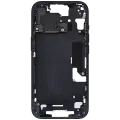 Mid-Frame Housing  W/ Small Parts For iPhone 15 (EU / Global Version) (Used OEM Pull: Grade C) (Black)
