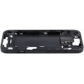 Mid-Frame Housing  W/ Small Parts For iPhone 15 (EU / Global Version) (Used OEM Pull: Grade C) (Black)