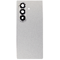 Back Cover Glass With Camera Lens For Samsung Galaxy Z Fold 7 5G (F966) (No Logo) (Aftermarket Plus) (Silver Shadow)