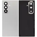 Back Cover Glass With Camera Lens For Samsung Galaxy Z Fold 7 5G (F966) (No Logo) (Aftermarket Plus) (Silver Shadow)