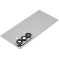 Back Cover Glass With Camera Lens For Samsung Galaxy Z Fold 7 5G (F966) (No Logo) (Aftermarket Plus) (Silver Shadow)