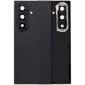 Back Cover Glass With Camera Lens For Samsung Galaxy Z Fold 7 5G (F966) (No Logo) (Aftermarket Plus) (Jet Black)