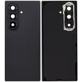 Back Cover Glass With Camera Lens For Samsung Galaxy Z Fold 7 5G (F966) (No Logo) (Aftermarket Plus) (Jet Black)
