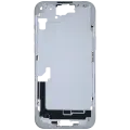 Mid-Frame Housing  W/ Small Parts For iPhone 15 Plus (US Version) (Used OEM Pull: Grade B) (Blue)