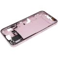 Mid-Frame Housing  W/ Small Parts For iPhone 15 Plus (US Version) (Used OEM Pull: Grade C) (Pink)