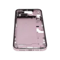 Mid-Frame Housing  W/ Small Parts For iPhone 15 Plus (US Version) (Used OEM Pull: Grade C) (Pink)