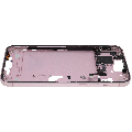 Mid-Frame Housing  W/ Small Parts For iPhone 15 Plus (US Version) (Used OEM Pull: Grade C) (Pink)