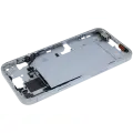 Mid-Frame Housing  W/ Small Parts For iPhone 15 Plus (US Version) (Used OEM Pull: Grade A) (Blue)