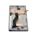 LCD Assembly With Frame (Without Finger Print Sensor) For Samsung Galaxy Note 10 Plus (Aftermarket Plus: Incell) (Aura Glow / Silver)