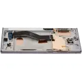 LCD Assembly With Frame (Without Finger Print Sensor) For Samsung Galaxy Note 10 Plus (Aftermarket Plus: Incell) (Aura Glow / Silver)