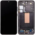OLED Assembly With Frame For Samsung Galaxy S23 5G (US & International) (Aftermarket Plus) (Phantom Black)
