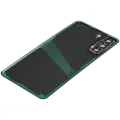 Back Cover Glass With Camera Lens For Samsung Galaxy S21 FE 5G (No Logo) (Aftermarket Plus) (Graphite)
