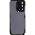 Back Cover Glass With Camera Lens For Samsung Galaxy S20 Ultra 5G (No Logo) (Aftermarket Plus) (Cloud White)