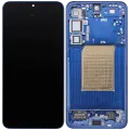 OLED Assembly With Frame For Samsung Galaxy S25 Plus 5G (US & International Version) (Used OEM Pull : Grade A) (Navy)