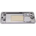 OLED Assembly With Frame For Samsung Galaxy S25 Plus 5G (US & International Version) (Used OEM Pull : Grade A) (Silver Shadow)