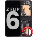 Outer OLED Assembly For Samsung Galaxy Z Flip 6 5G (US & International) (Used OEM Pull: Grade A) (Black)